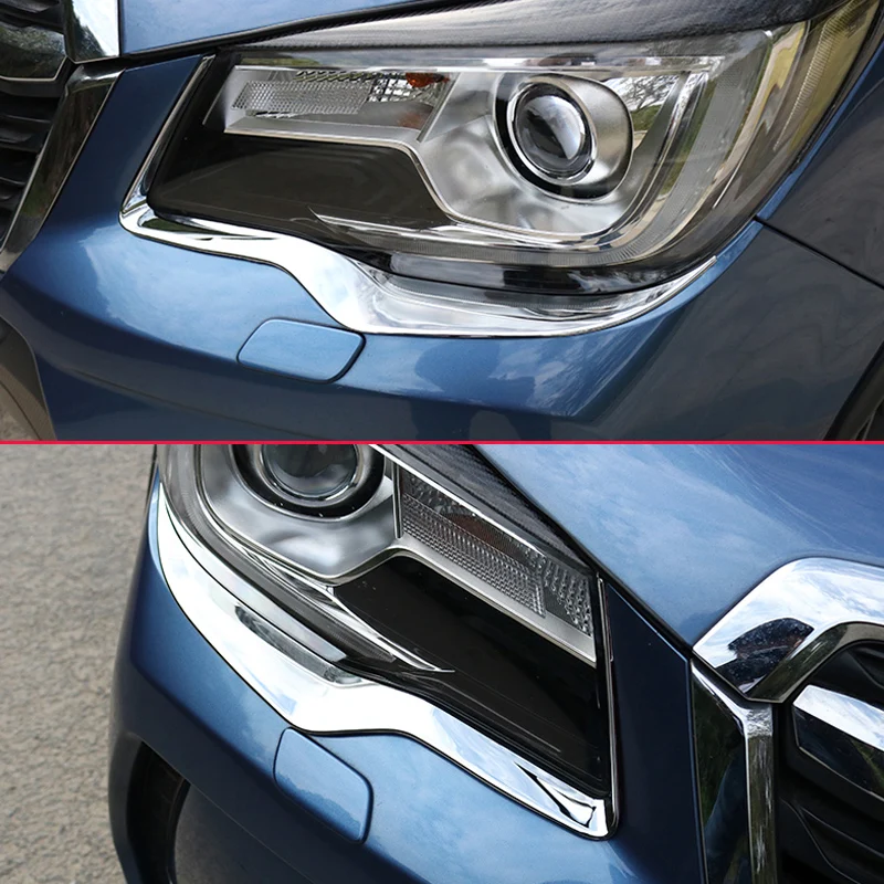 Head Light Cover For Subaru Forester Sj 2017 2016 2018 Head Light Cover For Subaru Forester Sj 2017 2016 2018 Chrome Front Lamp Headlight Trims Styling Eyebrow In Chromium From Automobiles
