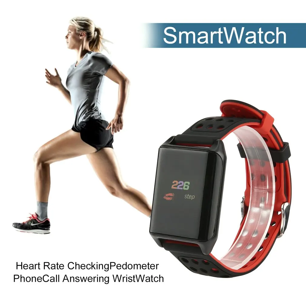 

Multifunctional Bluetooth Smart Bracelet 3D Curved Surface Screen Call Reminder Health Monitor Pedometer Waterproof Smartwatch