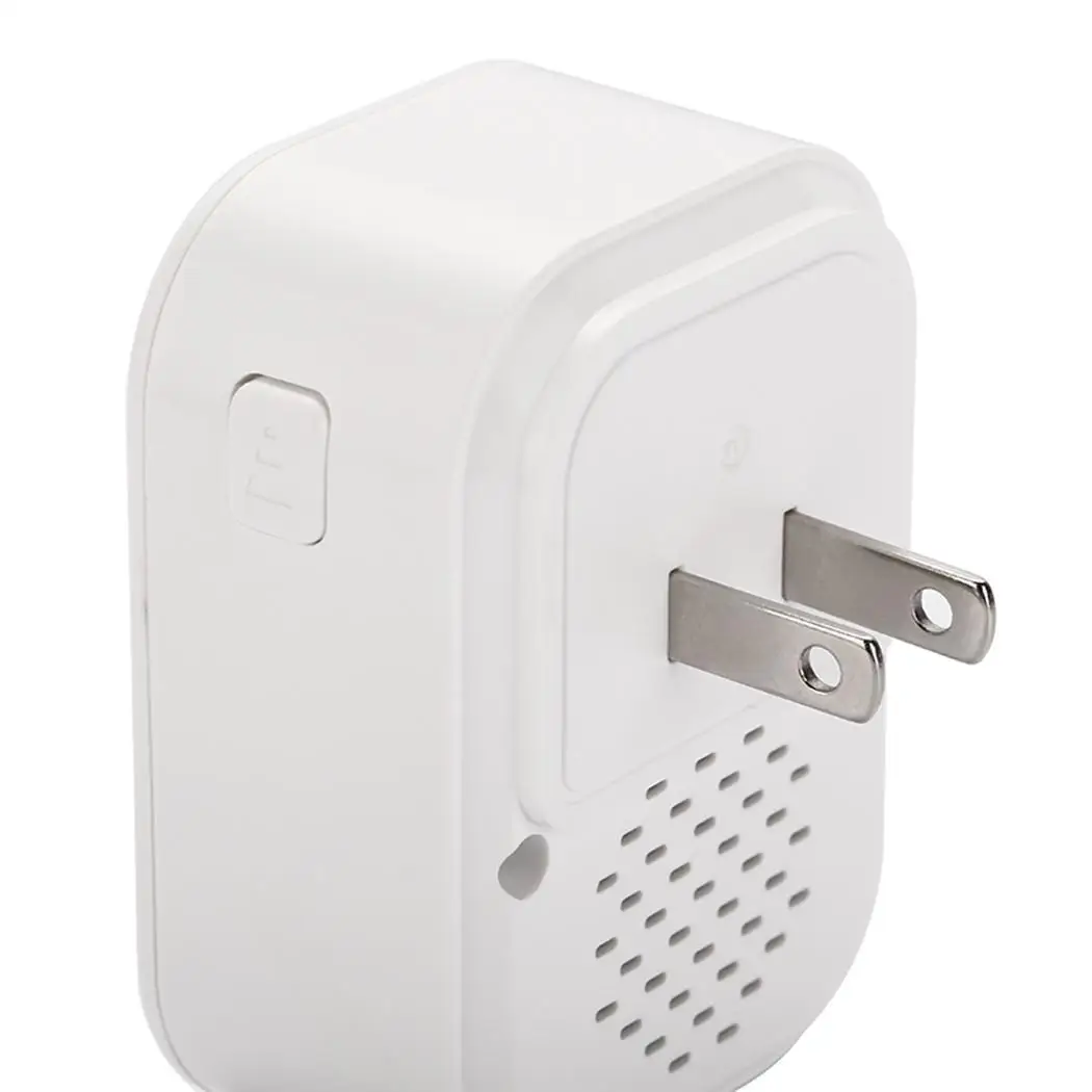 

Wireless Doorbell 60 Song Chime 5 Volume 433.92 MHz 75KHz Level Door Music Options Bell Receiver Home Office