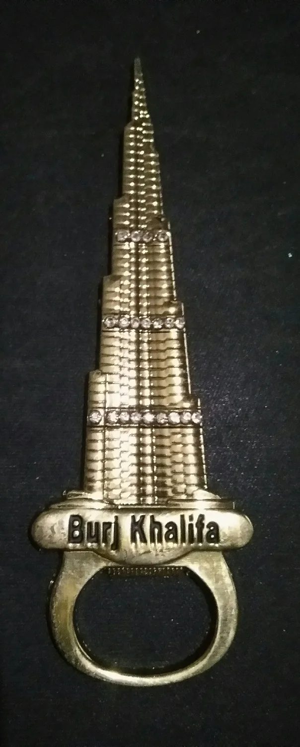 

Dubai Fountain Alfata Tour Souvenir Alloy Opener Refrigerator