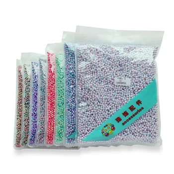 

3/4/5/6mm Mix size 200pcs option Big pack Rainbow color Plastic ABS Non hole Round Beads For DIY Craft Scrapbook Decoratio