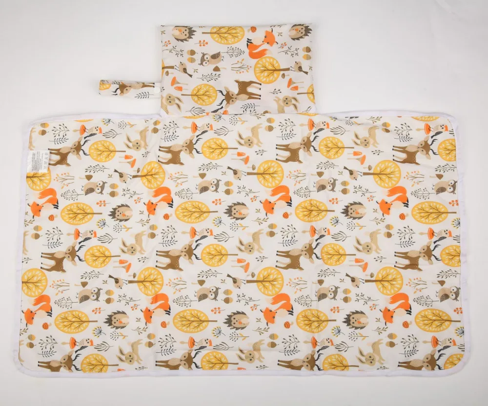 [Sigzagor] 10 детские пеленки водонеприницаемое одеяло для детей большой портативный складной моющийся дорожный подгузник водонепроницаемый 30 дизайн 77 см x 47 см 30inx18. 5 дюймов