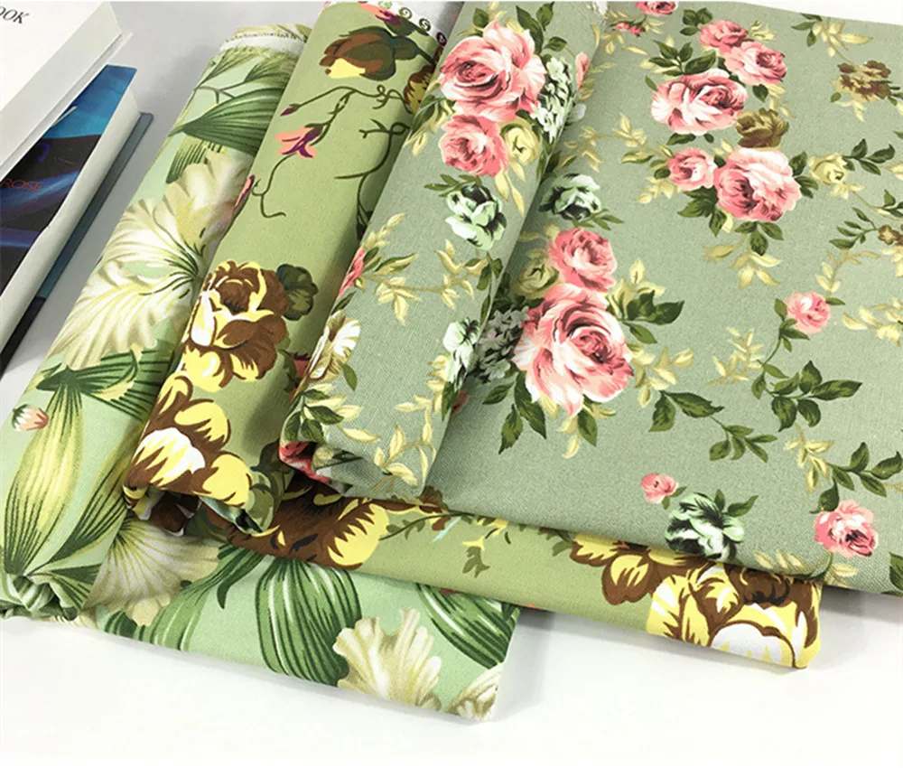 

Digital Printing Series Cotton Linen Fabric For DIY Quilting&Sewing Sofa Table Cloth Curtain Bag Cushion Cover Material Cloth