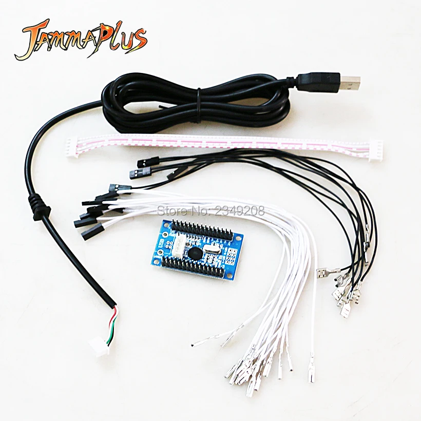 Аркады MAME DIY набор для нулевой задержки ПК PS/3 2 в 1 к аркадный джойстик интерфейс USB интерфейс к Jamma