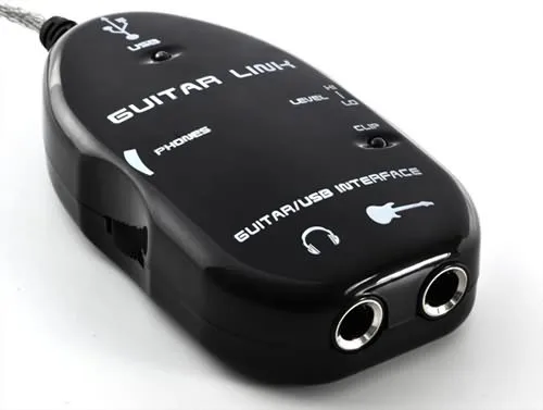 Высокое качество USB интерфейс гитарный разъем с ABS пластик Guitar Link|guitar lacquer|guitar