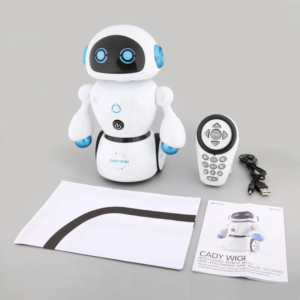 

JJR/C R6 RC Robot Music Dance Smart Programmable Line-following Maze-solving CADY WIGI Intelligent Remote Control Robot Toys