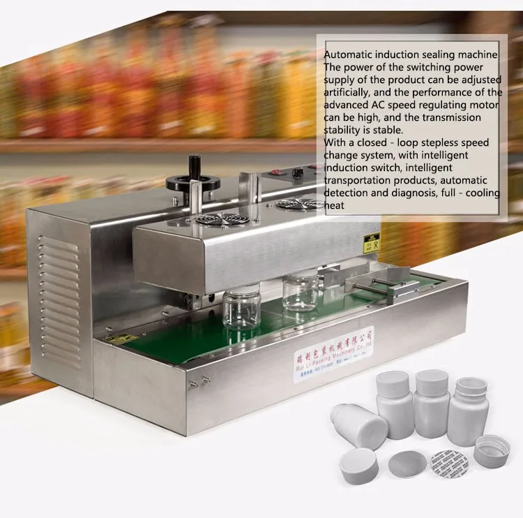 Buy Continuous Bottle Sealing Machine Induction Sealer