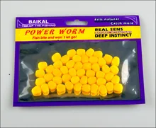 BAIKAL 50pcs/pack Fake Soft Lures Corn Good Quality Fishing Lure Bait Carp Fishing