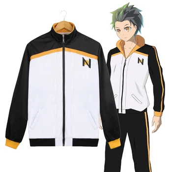 

Anime Hooded Re:Zero Starting Life in Another World Natsuki Subaru Cosplay Sweatshirt Zip Up Jacket Unisex Long Sleeve Coat