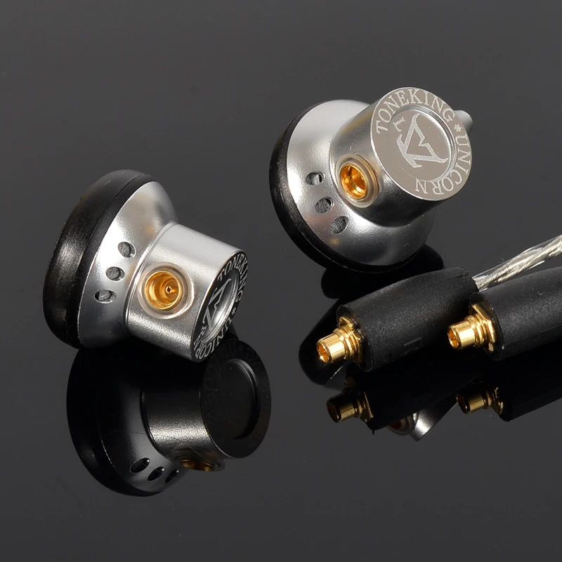 

New MusicMake TONEKING UNICORN In Ear Earphone Earbud HIFI Monitor Metal Earbud High Impedance Earphone With MMCX Interface