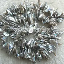 Пресноводный жемчуг серый biwa reborn keshi 1" природа