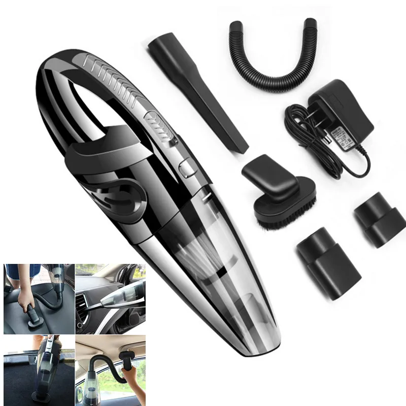 

Upgraded Version Car Vacuum Cleaner Wireless Car Dry and Wet Vacuum Cleaner Household Hand-held Vacuum Cleaner Dropship