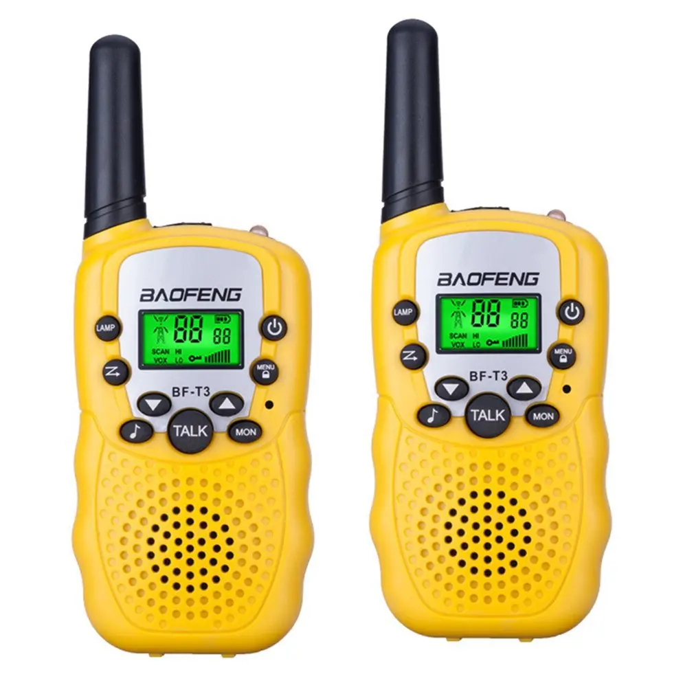 2 шт. Baofeng BF-T3 Pmr446 Walkie Talkie лучший подарок для детей радио портативное T3 мини беспроводное двухстороннее радио детская игрушка Woki Toki
