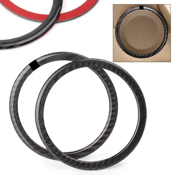 

Carbon Fiber Car Door Speaker Loud Cover Trim for BMW E90 3 Series 2006-2011 & E84 X1 2012-2015 Automobile Parts Accessories
