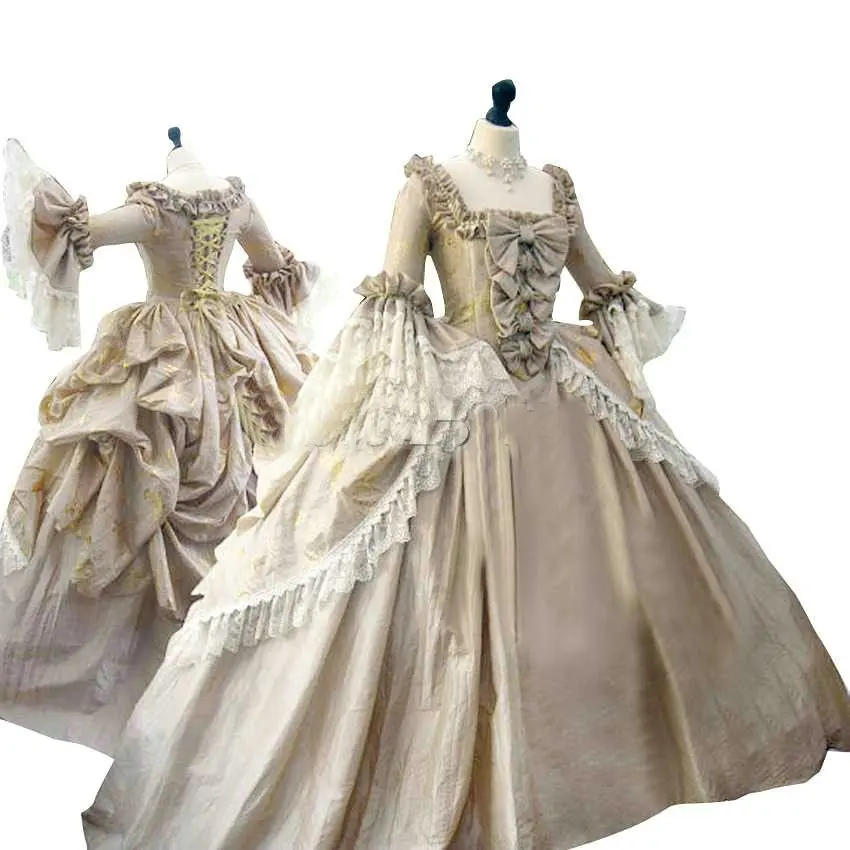 Sc-1240 Викторианский готический/Civil War Southern Belle свободное бальное платье на Хэллоуин винтажные платья на заказ