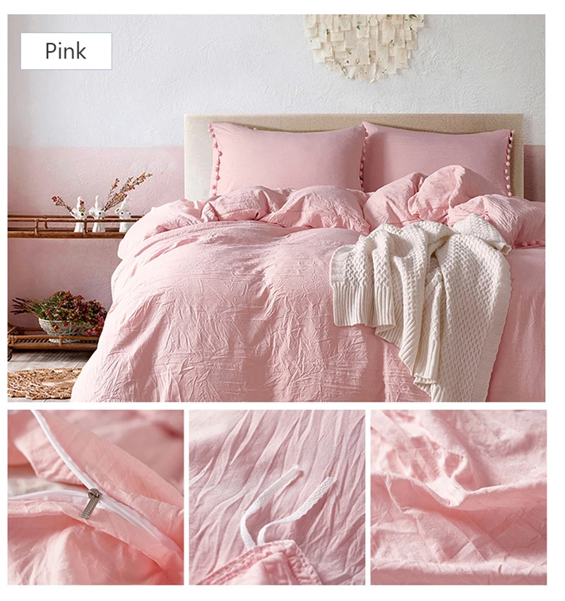 2/3 шт. розовый комплекты постельного белья для принцессы с мыть мяч декоративная ткань из микрофибры queen ковровое покрытие наволочка удобные