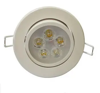 

Dimmable 15W LED Ceiling Lamp 5*3W LED Downlight Warm White Cold White LED spotlight led Lamp CE RoHS Free Shipping 20pcs/Lot