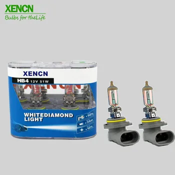 

XENCN HB4 9006 12V 51W White Diamond Light Colorful Car Bulbs Halogen Fog Lamp Free Shipping Brightness is increased by 90%