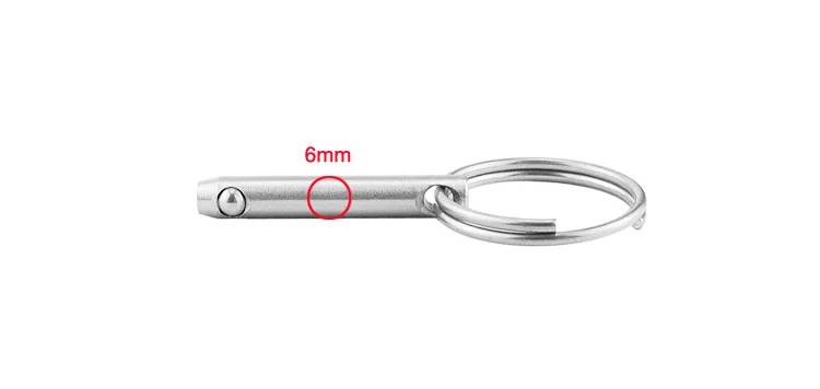 6 мм 316 нержавеющая сталь брошь с помпоном для корабля yacht machinery Quick Release брошь с помпоном лодка палуба петля сталь булавки лодка интимные аксессуары