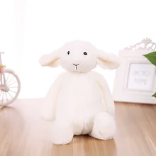 White lamb Animal Dolls, 30/40CM Cartoon Plush Toys,Children Soft PP Cotton Kids As Birthday Christmas Gift