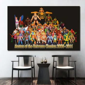 

Masters of The Universe Classics The Class of 2011 Art Paint Wall Decor Canvas Prints Canvas Art Poster Oil Paintings No Frame