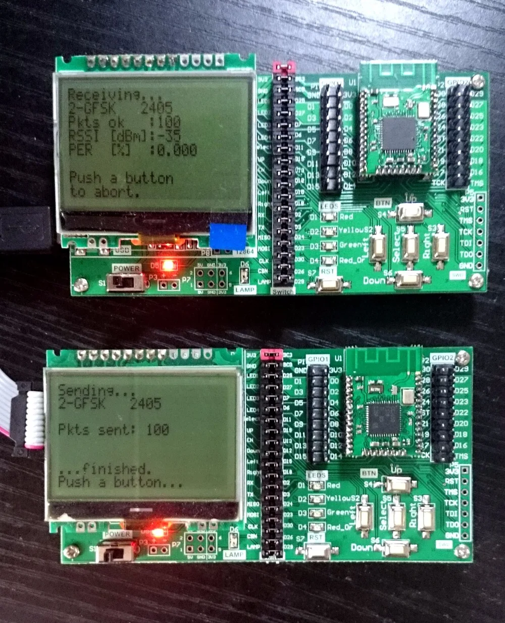 CC2650 плата Zigbee CC2650EM (с жидким кристаллом)|Интегральные схемы| |