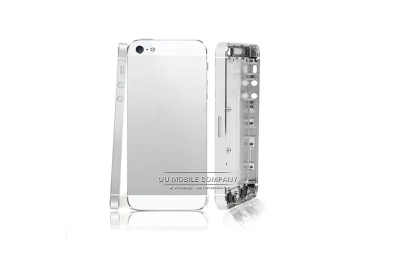 Хорошее качество задняя крышка корпуса задняя дверь для iphone 5 средняя рамка Корпус батарейный отсек с логотипом+ кнопки+ лоток для карт+ Инструменты