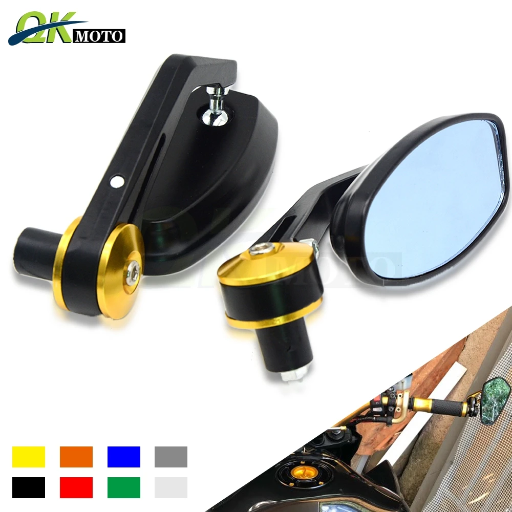 

Universal Motorcycle Mirror Handle Bar End Rearview Mirrors for HONDA cbr 250r cb500x msx 125 msx125 bmw s1000xr yamaha xt 600