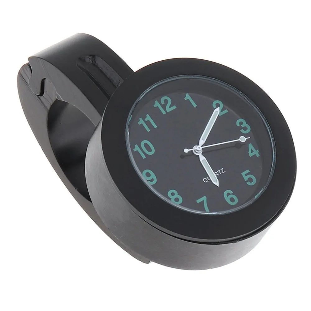 

Universal Waterproof Bike Watch Grow In Dark Clock Motorcycle Alluminum Alloy Dial Mini for Mounting Bicycle Handlebar