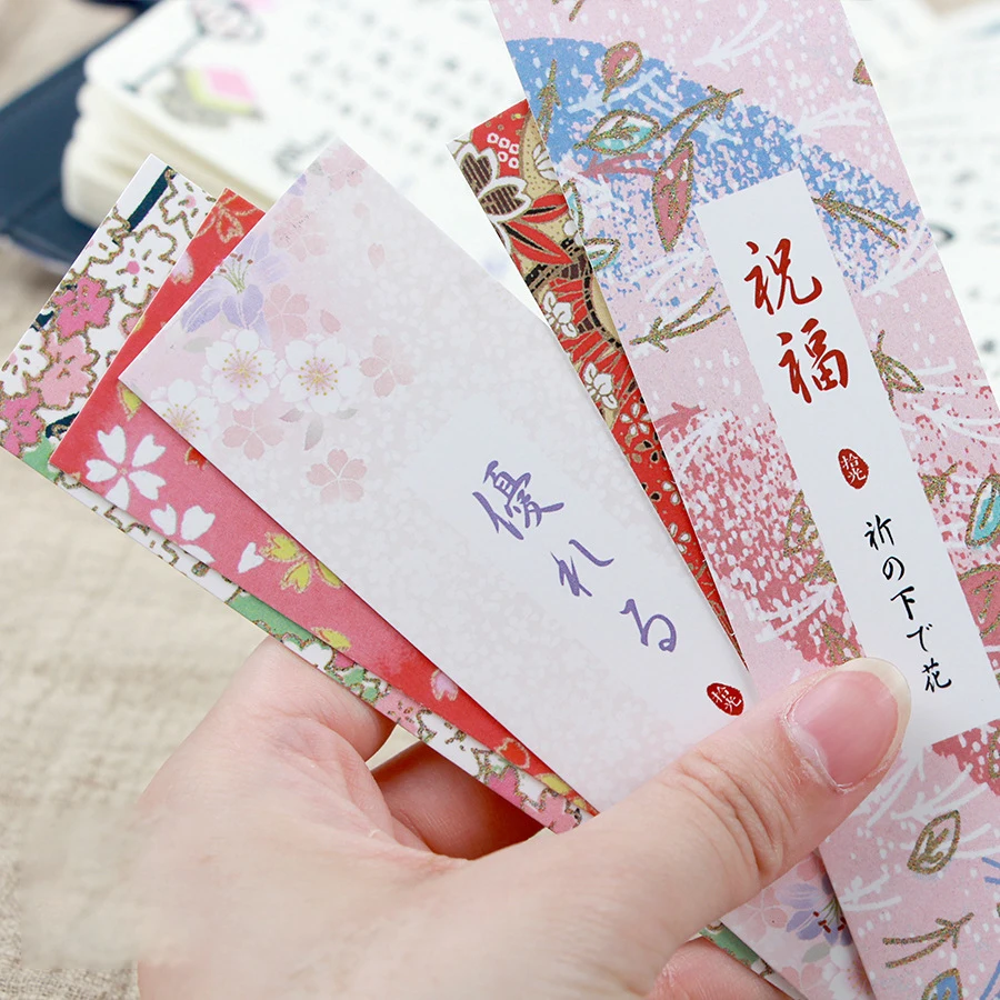 

multi-use 30 pcs make a wish design Craft Paper Cards as bookmark tag gift Scrapbooking DIY message card