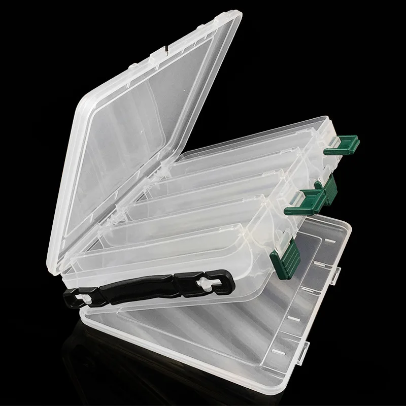 

Fishing Box Accessories Tackle Lures Bait Storage Case Shrimp Boxes Fishing Tackle Baits Pesca 10 or 14 Compartments Lure Box