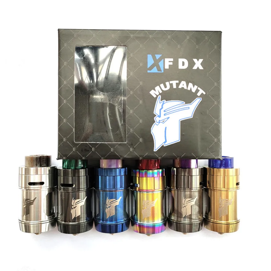 

ZZtech MUTANT RTA Style 510 RDA RTA 4.0ml Capacity 26mm Vaporizer Tank For Electronic Cigarette Box Mod Hookah Vape Atomizer