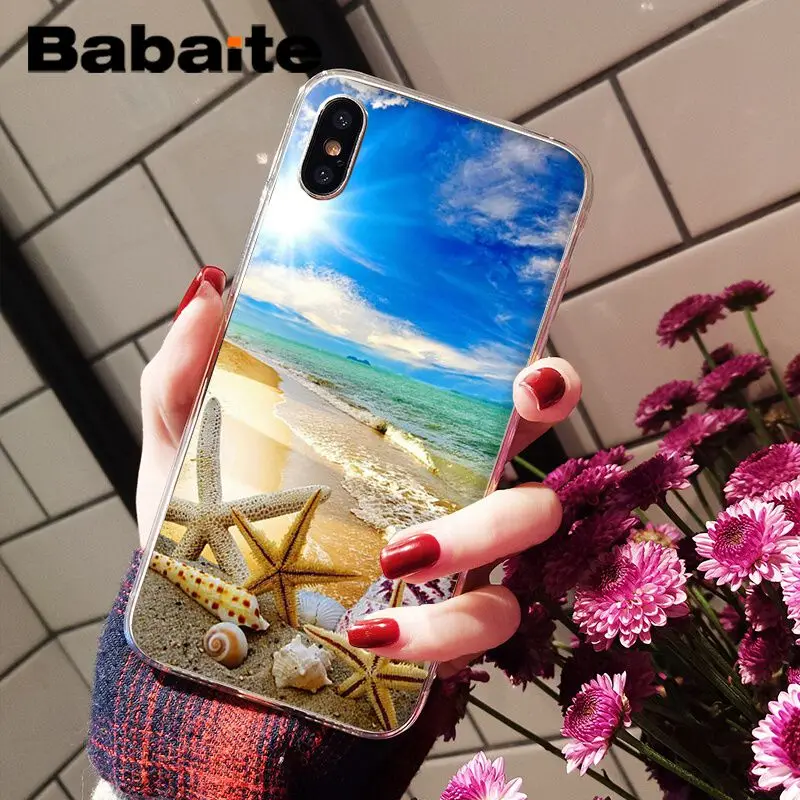 Summer beach palm