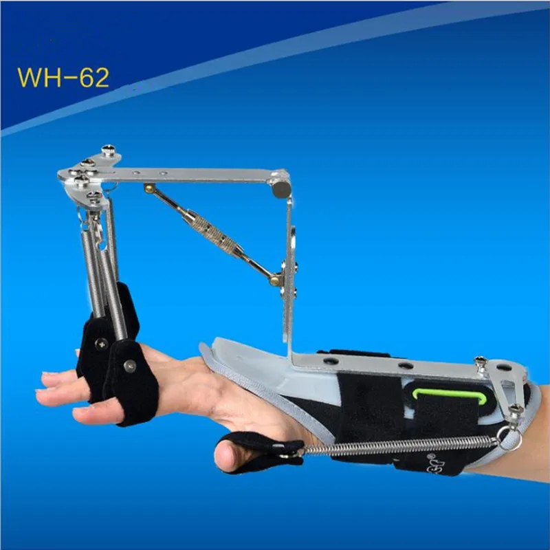 Пальцевая шина Регулируемая Защита ортопедический тренажер реабилитация после инсульта церебрального Infarction поддержка скоба