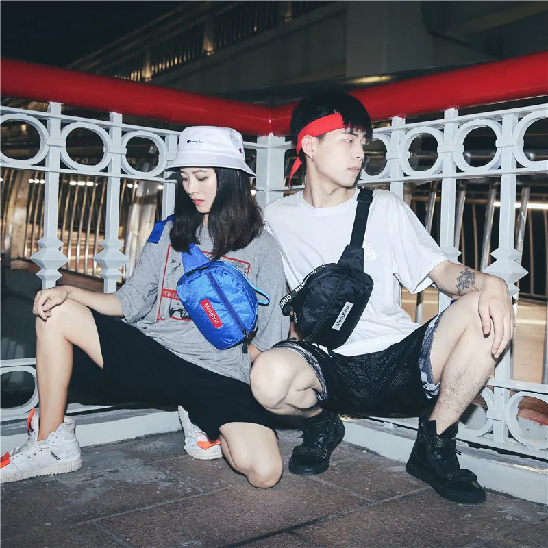 Menghuo Brand New Leisure Fanny Waist Pack Women Shoulder Belly Men Belt Handbags Female Crossbody Handbag Fanny Pack Waist bagIMG_5843