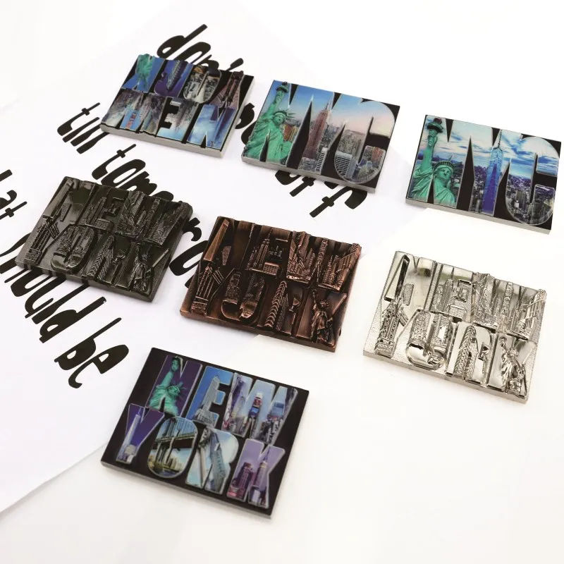 

MATE BIRDS Fridge Magnet Resin New York Statue of Liberty Souvenir Message Convenience Magnetic Sticker Household Goods