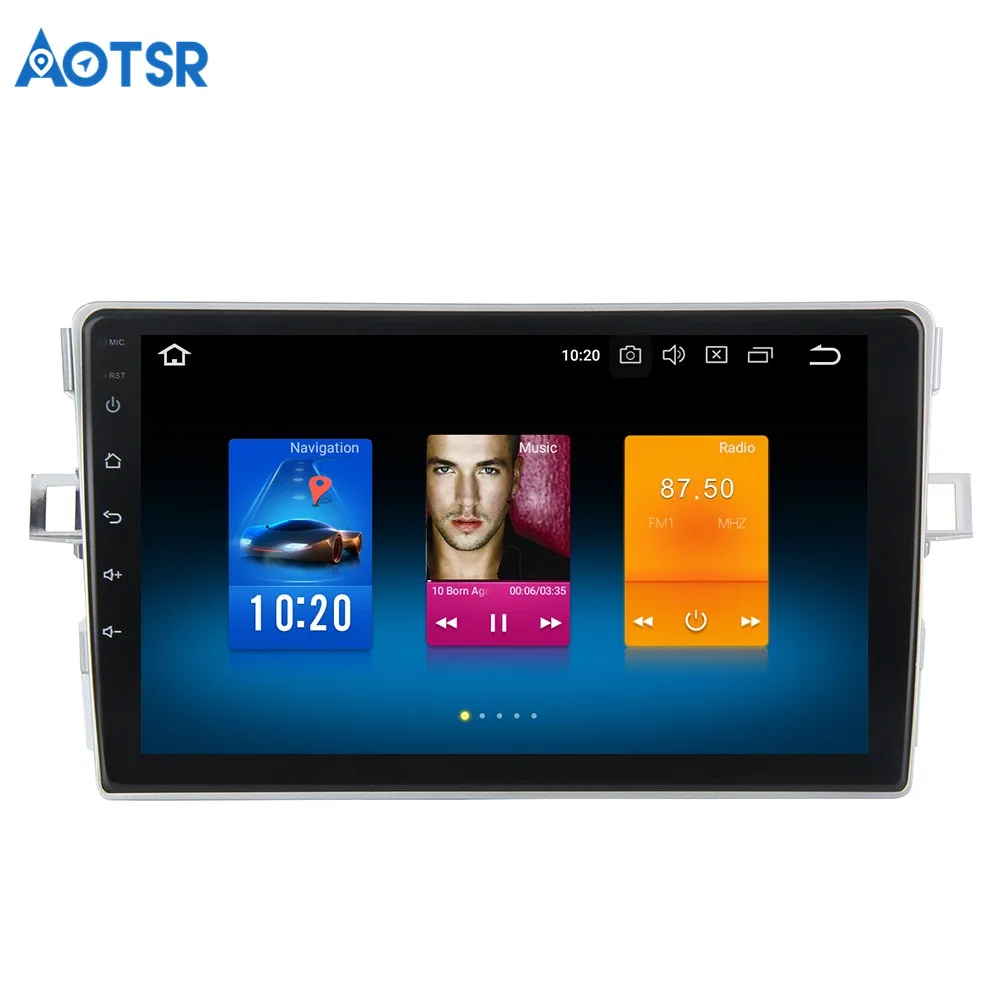Автомобильный мультимедийный плеер 9 дюймов Android 0 для Toyota Verso EZ Radio 2007 2008 2009 2010 2012