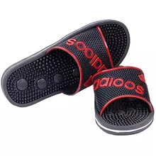 Высококачественные массажные тапочки; мужские летние Нескользящие домашние Тапочки для ванной; коллекция года; модные пляжные шлепанцы унисекс для влюбленных