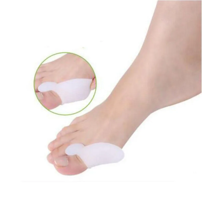Medical grade silicone Bunion Corrector Big Toe Separator Straightener Spreader Foot Care Hallux