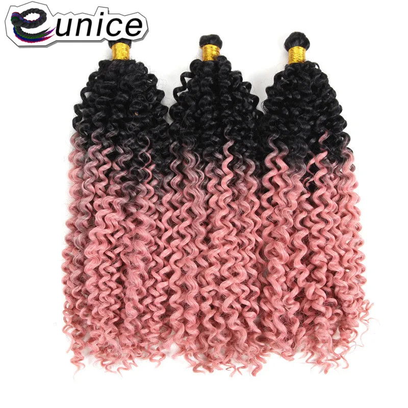 water wave crochet brading hair extensions ombre colors  (23)