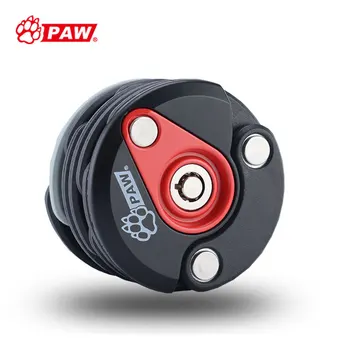 

PAW Cycle Foldable Round Chain Lock W/ Bracket Mount on Bike Handy Pocket Storage Key Lock MTB Road Safe Cycling PW0901