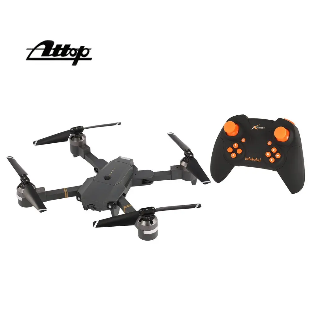 

Attop XT-1 2.4G Altitude Hold Mode Foldable Headless 3D Flip Roll One Key Takeoff/Landing Speed Switch RC Quadcopter
