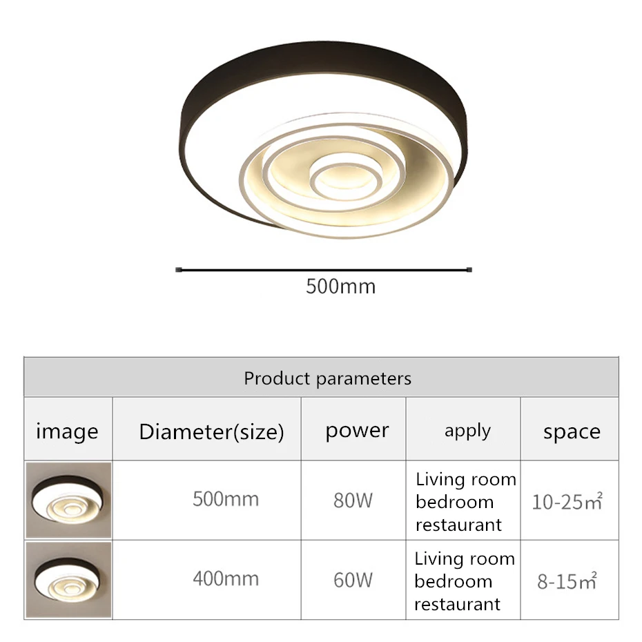 Nordic Dimmable потолочные светильники современный творческий круглый стиль потолочный светильник для ресторана Гостиная спальня исследование