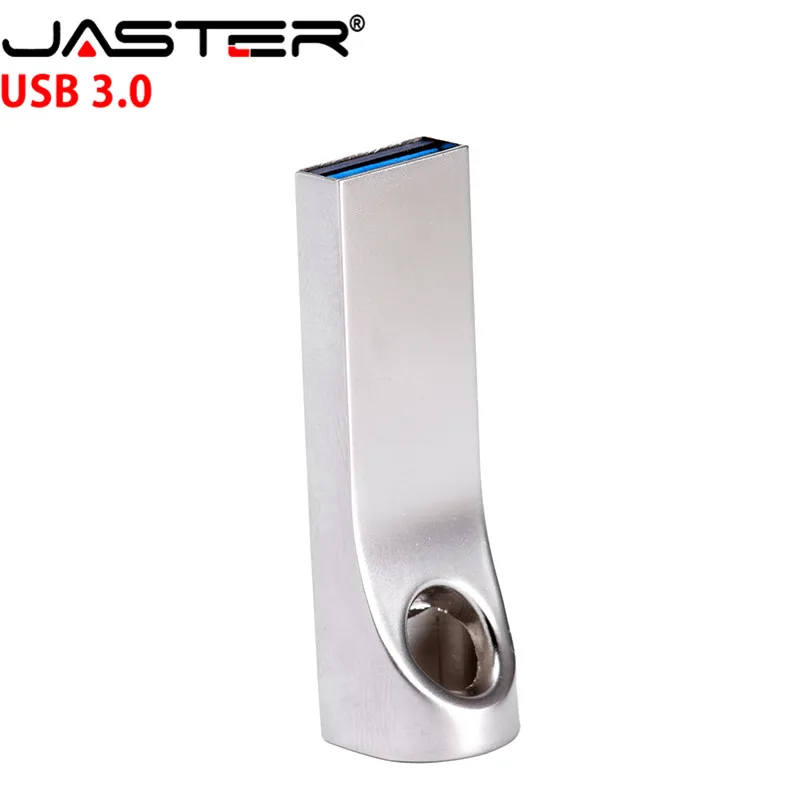USB флеш накопитель JASTER водонепроницаемый металлический с лазерным логотипом на