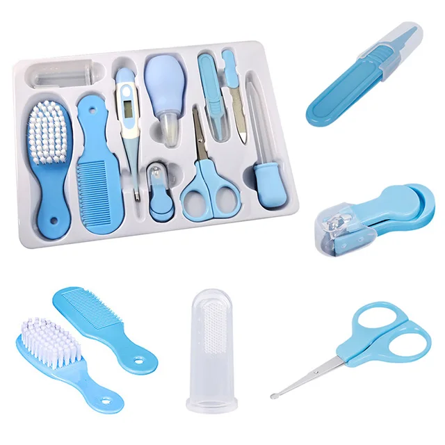10Pcs/Set Baby Health Care Set Portable Newborn Baby Tool Kits Kids