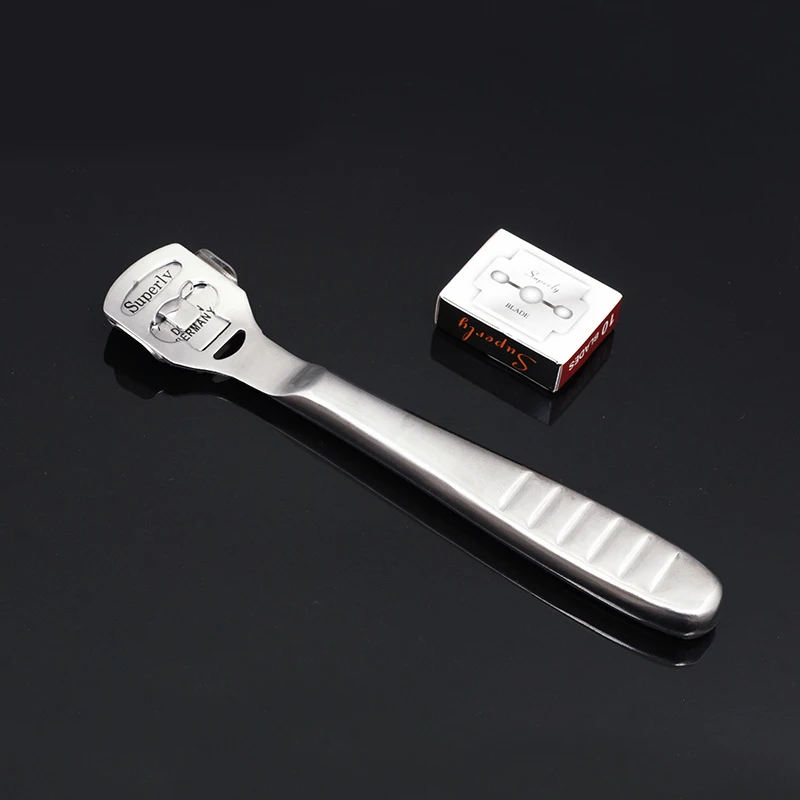 1 комплект Высококачественная Идеальная кожа ремесло прореживающие Инструменты Удобный и полезный Лопата кожаный нож серебристый нож+ 10 шт. лезвия