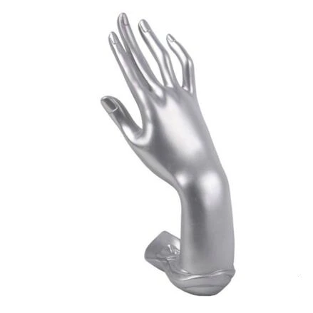 1 шт. кольцо манекен рука ювелирные изделия Famale модель пальца Кошелек Браслет, перчатка для женщин окно для манекенов дисплей 4 цвета стиль