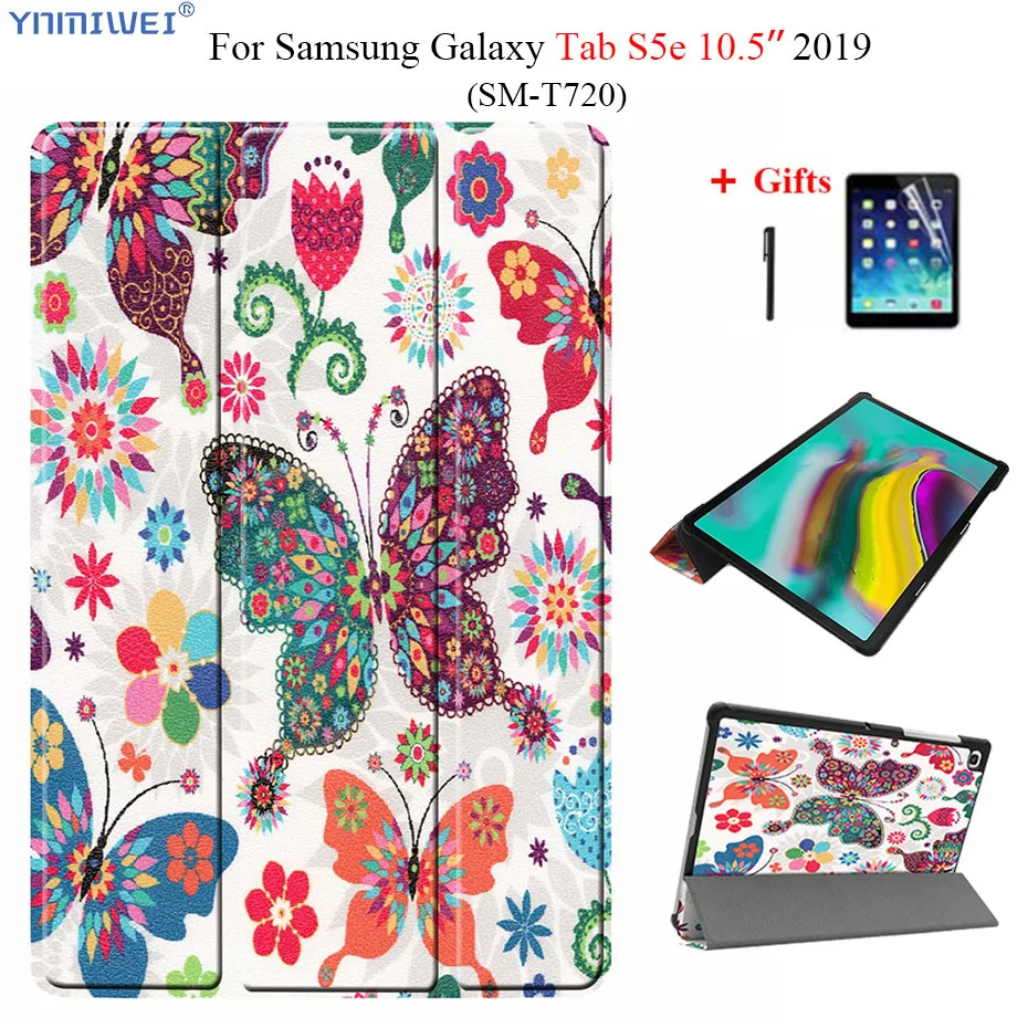 Чехол для Samsung Galaxy Tab S5e 10 5 2019 SM T720 T725 чехол планшета S5E Магнитный + подарок|Чехлы