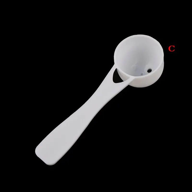 10 предмета кофейные молочный белок порошок совки Кухня инструменты 1/3/5/10g мерные ложки - Color: C