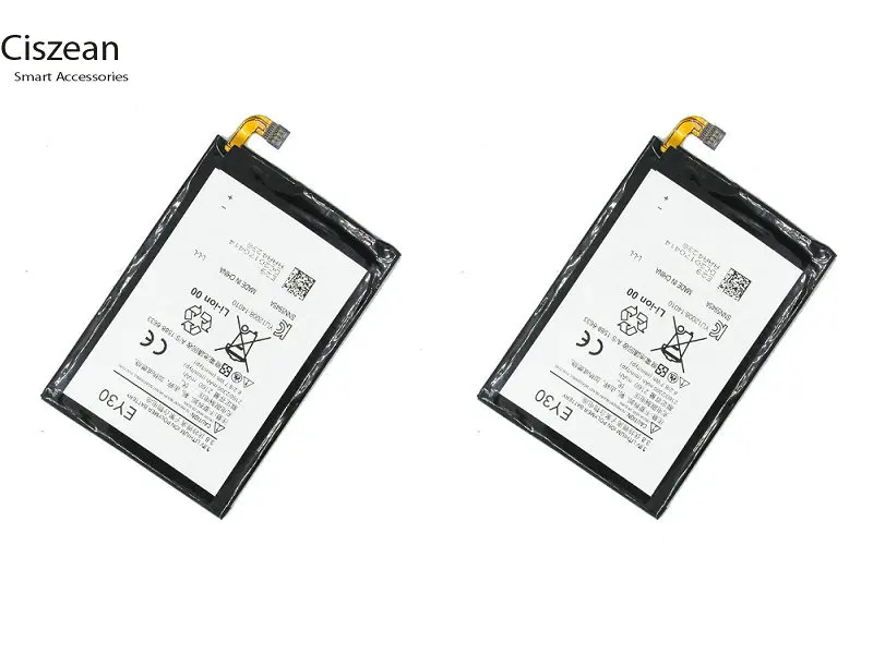 Ciszean 2pcs/lot 2300mAh EY30 Replacement Battery For Motorola Moto X